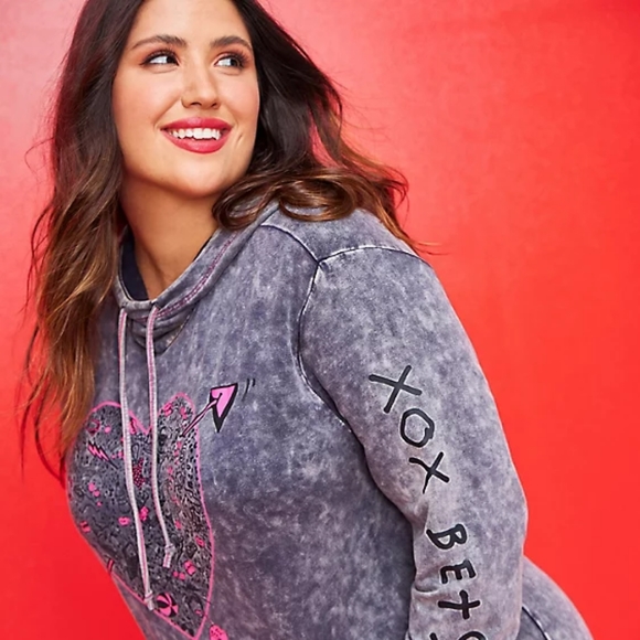 Betsey Johnson Hoodie Mini Dress - Picture 7 of 8